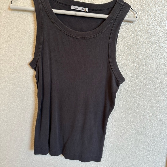 Michael Stars Tops - Michael Stars Charcoal Sleeveless Top